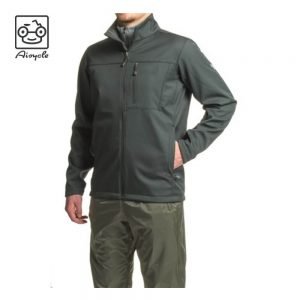 Mens Clothing Softshell Jacket Sports Wear Without Hood