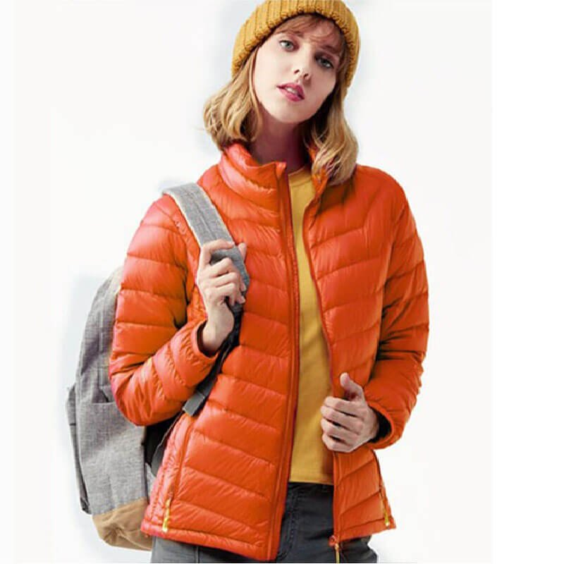 lightweight down coat womens